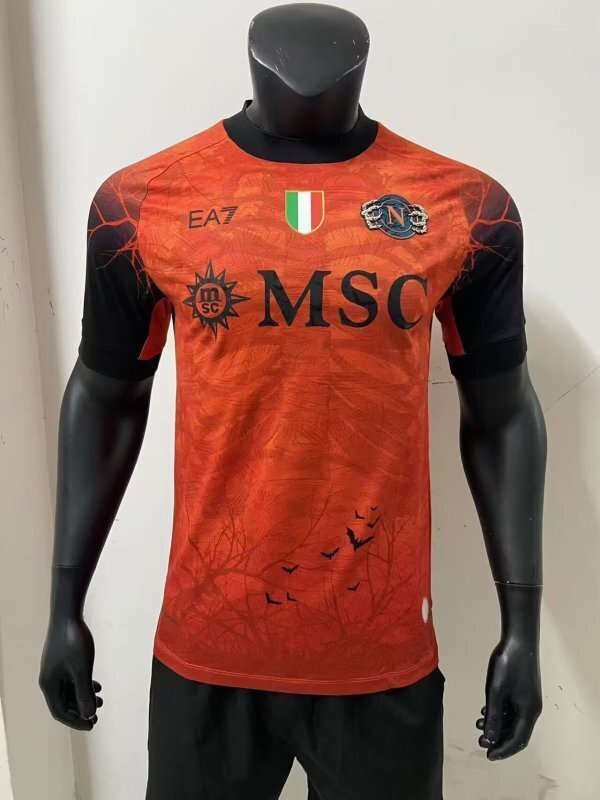 AAA Quality Napoli 25/26 Special Halloween Orange Jersey(Player)